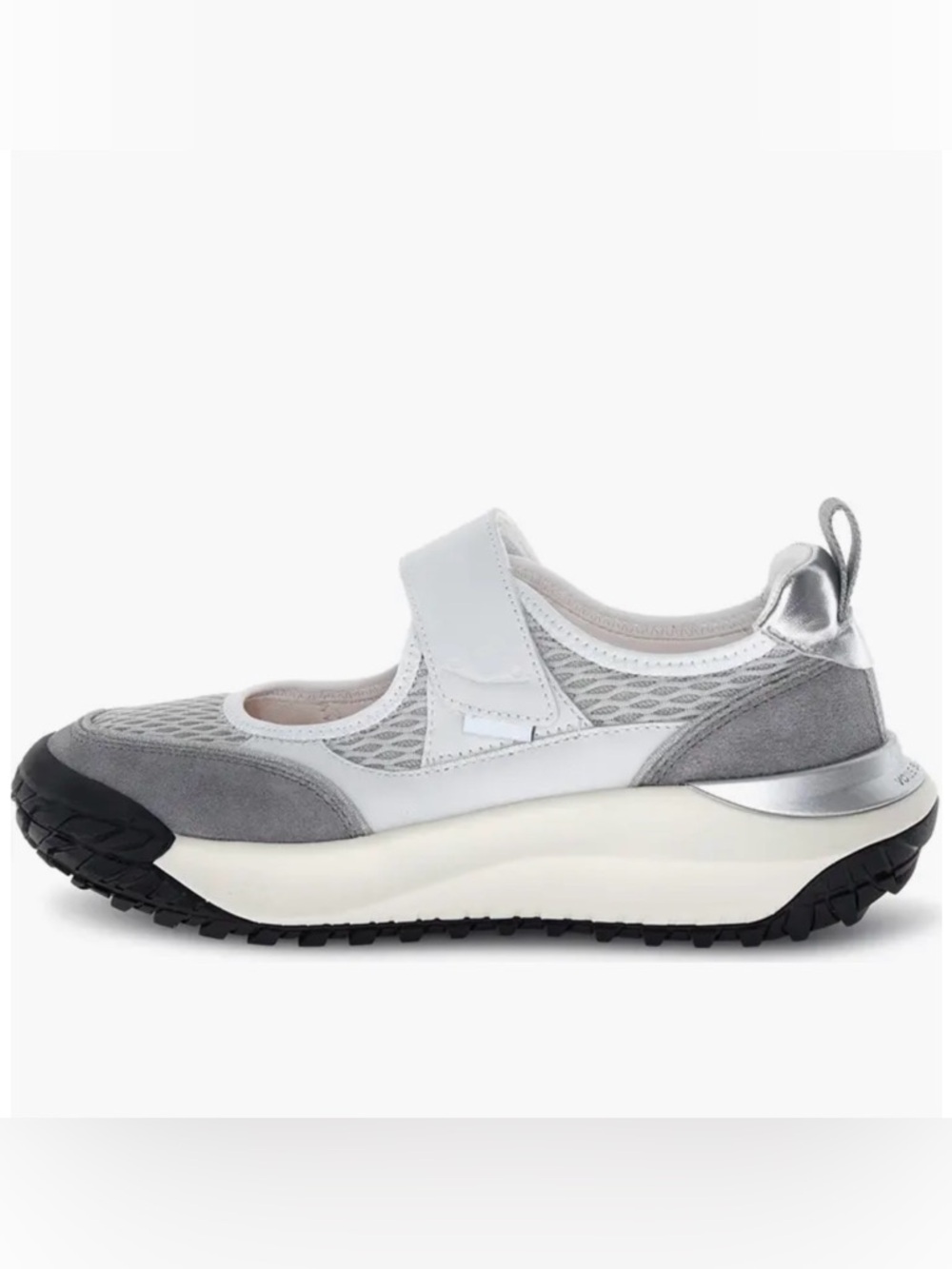 NWT VOILE BLANCHE Club Act Babe Mary Jane Sneaker in Lead Grey - Picture 2 of 16